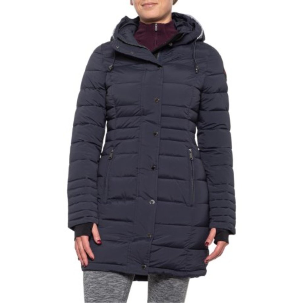 Navy Pajar Willow Stretch Jacket - Insulated